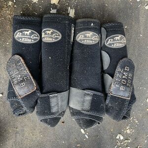 Professional's Choice Black Horse Boots